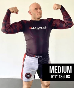 XMARTIAL Bat-Jitsu BJJ Rash Guard
