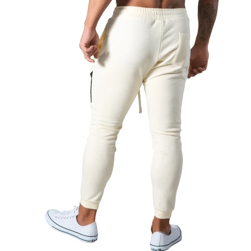 XMARTIAL Beige Track Joggers 4 XMARTIAL Beige Track Joggers