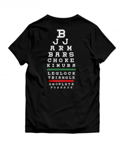 XMARTIAL BJJ Gear BJJ Chart T-Shirt