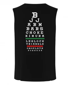 XMARTIAL BJJ Gear BJJ Chart Tank Top