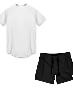 XMARTIAL Streetwear & Athletics Black Active Performance Gym Bundle