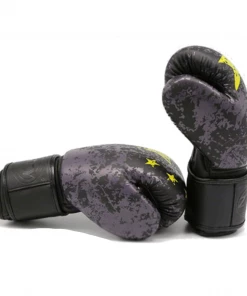 XMARTIAL Black All Star Batting Gloves Boxing Gloves Muay Thai Gloves