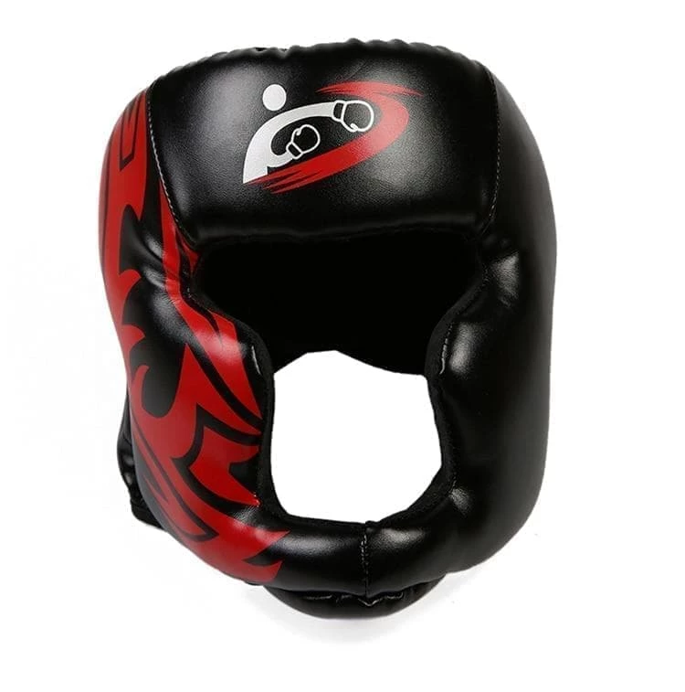 XMARTIAL Black Amateur Boxing Headgear 4 XMARTIAL Black Amateur Boxing Headgear
