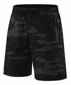 XMARTIAL Black Army Training Shorts Streetwear & Athletics