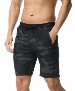 XMARTIAL Black Army Training Shorts Streetwear & Athletics
