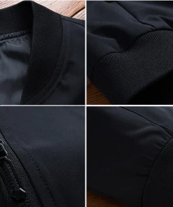 XMARTIAL Black Champ Bomber Jacket Streetwear & Athletics