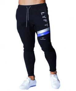 XMARTIAL Black Comfy Sports Joggers