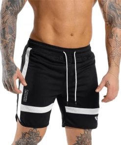 XMARTIAL Black Drill Workout Shorts