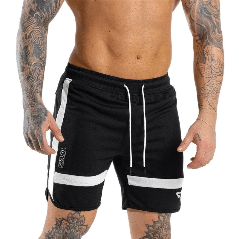 XMARTIAL Black Drill Workout Shorts 4 XMARTIAL Black Drill Workout Shorts