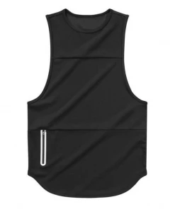 XMARTIAL Streetwear & Athletics Black Gym Rat Tank Top