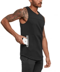 XMARTIAL Streetwear & Athletics Black Gym Rat Tank Top