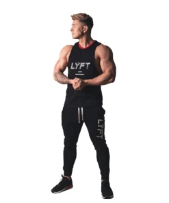 XMARTIAL Black Lifestyle Lift Tank Top Streetwear & Athletics