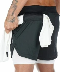 XMARTIAL Black Limitless 2-in-1 Shorts