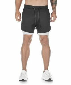 XMARTIAL Black Limitless 2-in-1 Shorts