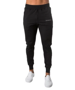XMARTIAL Black Muscle Fit Joggers
