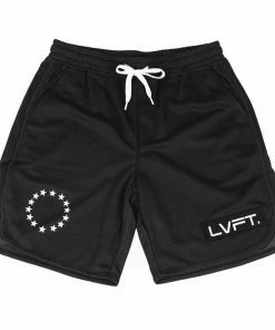 XMARTIAL Black Muscle Up Gym Shorts Streetwear & Athletics