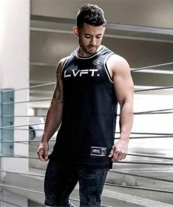 XMARTIAL Streetwear & Athletics Black Muscle Up Tank Top