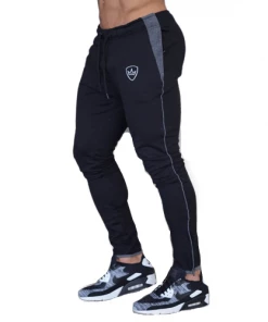 XMARTIAL Black Performance Joggers