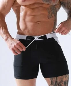 XMARTIAL Black Motion Gym Shorts 8 XMARTIAL Black Motion Gym Shorts