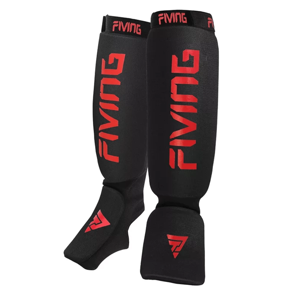 XMARTIAL Muay Thai Shin Guards Black Red Battle Forge Shin Guards 3 XMARTIAL Muay Thai Shin Guards Black Red Battle Forge Shin Guards