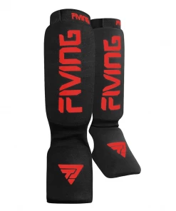 XMARTIAL Muay Thai Shin Guards Black Red Battle Forge Shin Guards 6 XMARTIAL Muay Thai Shin Guards Black Red Battle Forge Shin Guards
