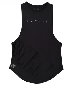 XMARTIAL Streetwear & Athletics Black Running Fit Tank Top