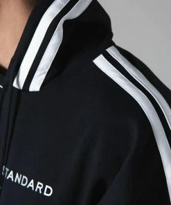 XMARTIAL Black Side Striped Hoodies Joggers 13 XMARTIAL Black Side Striped Hoodies Joggers