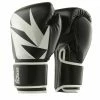XMARTIAL Black Silver Pro Muay Thai Boxing Gloves Muay Thai Gear