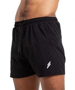 XMARTIAL Black Gym Shorts Streetwear & Athletics