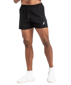 XMARTIAL Black Gym Shorts Streetwear & Athletics
