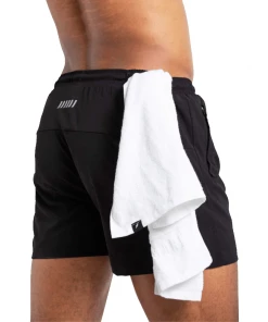 XMARTIAL Black Gym Shorts Streetwear & Athletics