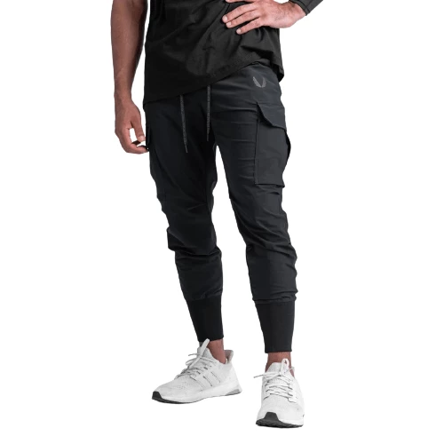 XMARTIAL Black Cargo Joggers 3 XMARTIAL Black Cargo Joggers