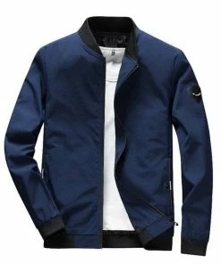 XMARTIAL Blue Champ Bomber Jacket