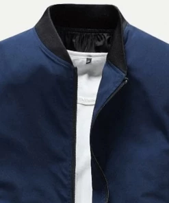 XMARTIAL Blue Champ Bomber Jacket