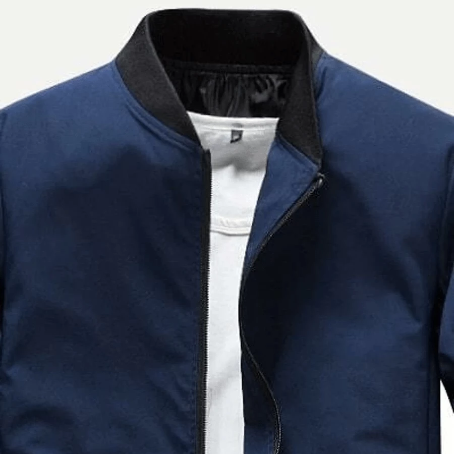 XMARTIAL Blue Champ Bomber Jacket 4 XMARTIAL Blue Champ Bomber Jacket