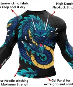 XMARTIAL Blue Dragon Fightwear Bundle