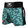 XMARTIAL Blue Dragon Muay Thai Shorts MMA Shorts 1 XMARTIAL Blue Dragon Muay Thai Shorts MMA Shorts