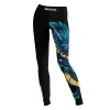 XMARTIAL Blue Dragon Women's Spats Compression Pants