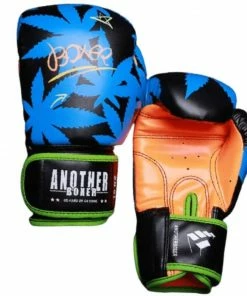 XMARTIAL Muay Thai Gloves Blue High Roller Boxing Gloves
