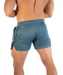 XMARTIAL Blue Impact Workout Shorts Streetwear & Athletics