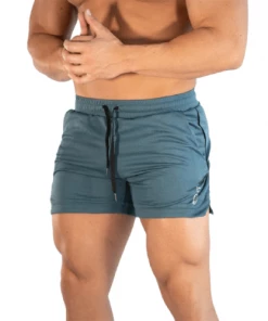 XMARTIAL Blue Impact Workout Shorts Streetwear & Athletics