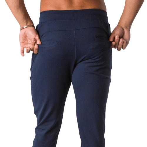 XMARTIAL BJJ Gear Blue Muscle Fit Joggers 5 XMARTIAL BJJ Gear Blue Muscle Fit Joggers
