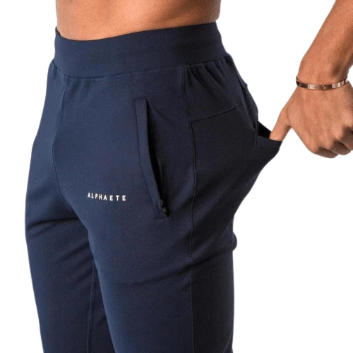 XMARTIAL BJJ Gear Blue Muscle Fit Joggers 6 XMARTIAL BJJ Gear Blue Muscle Fit Joggers