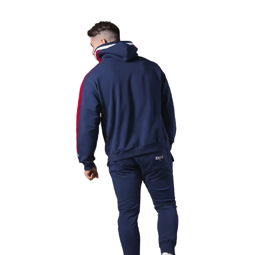 XMARTIAL BJJ Gear Blue Side Striped Hoodies Joggers 5 XMARTIAL BJJ Gear Blue Side Striped Hoodies Joggers