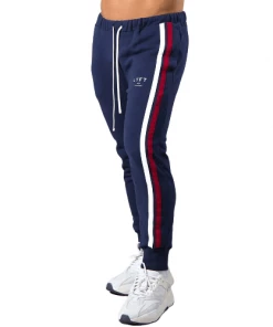 XMARTIAL Streetwear & Athletics Blue Striped Joggers