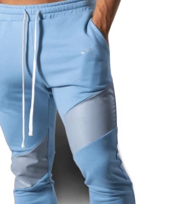 XMARTIAL Streetwear & Athletics Blue Track Joggers