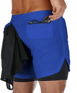 XMARTIAL Blue Ultra Pro 2-in-1 Shorts Less Than $35