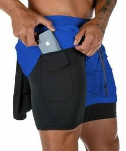 XMARTIAL Blue Ultra Pro 2-in-1 Shorts Less Than $35