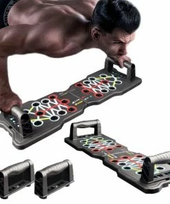 XMARTIAL Plug & Press Push Up Board