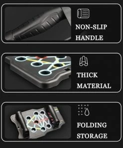 XMARTIAL Plug & Press Push Up Board